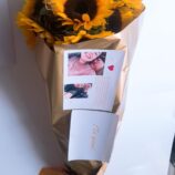 Girasoles para regalar en ramo