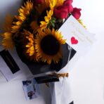 ramos amor y sol d girasoles