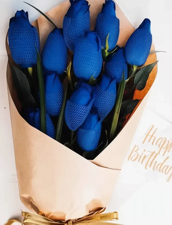 rosas azules en peru