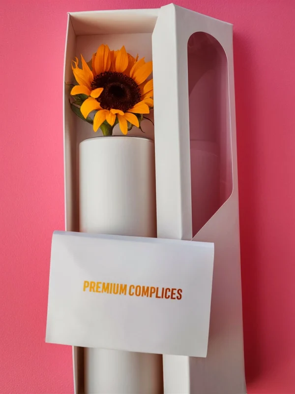 CAJA LARGA DE UN GIRASOL PREMIUM