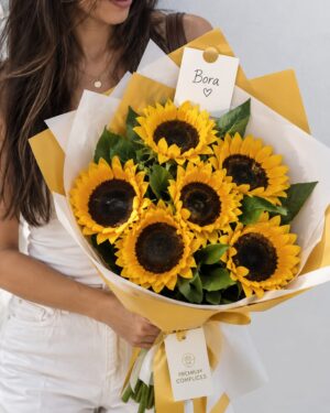 BIG BOUQUET PREMIUM GIRASOLES ( RAMO EN TENDENCIA)/ PRESENTACIÓN GIGANTE