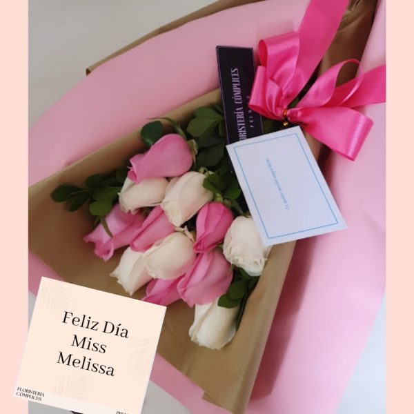 RAMO DE ROSAS LA PROFESORA