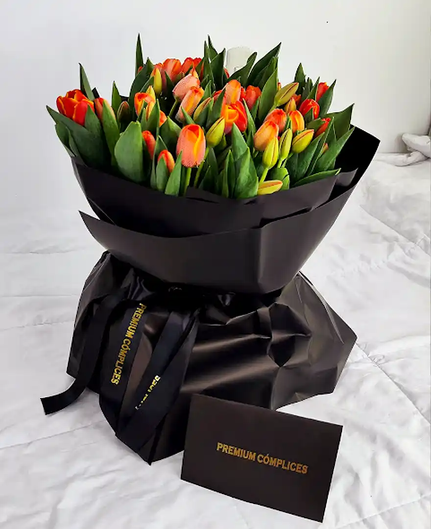 ARREGLOS DELUXE PREMIUM 13 tulipanes