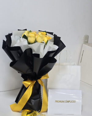 BRILLA CONMIGO BOUQUET ROSAS AMARILLAS