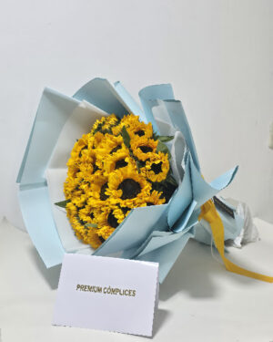 BIG BOUQUET PREMIUM DE 24 GIRASOLES PREMIUM